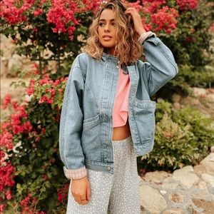 Clad&Cloth, Roolee, Piper&Scoot Denim Jacket small